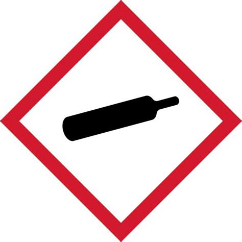GHS Compressed Gas Pictogram Labels With FAST UK Delivery ESE Direct