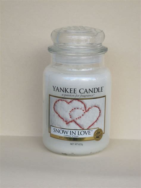 Yankee Candle Snow In Love Yankee Candle Snow In Love Large Jar