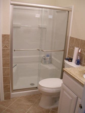 Is it right for you? Fiberglass Shower Enclosures | This tub deck is an example ...
