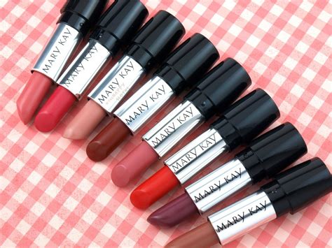 Mary Kay Fall 2016 Gel Semi Matte Lipsticks Review And Mary Kay