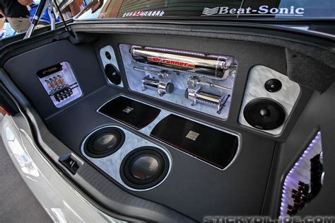 Custom Car Audio Trunk Rosario Milano