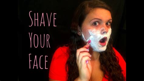 How To Shave Your Face Youtube