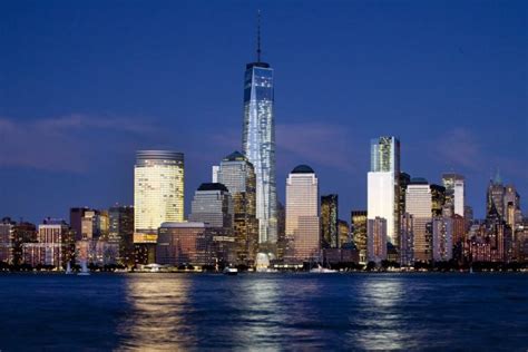 One World Trade Center New York At Night Rise Media