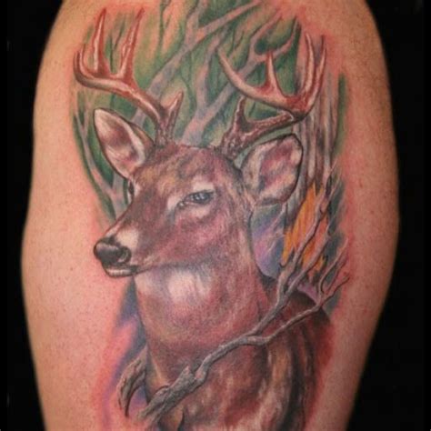 Top 15 Cool Deer Tattoo Designs Petpress Deer Tattoo Designs Deer