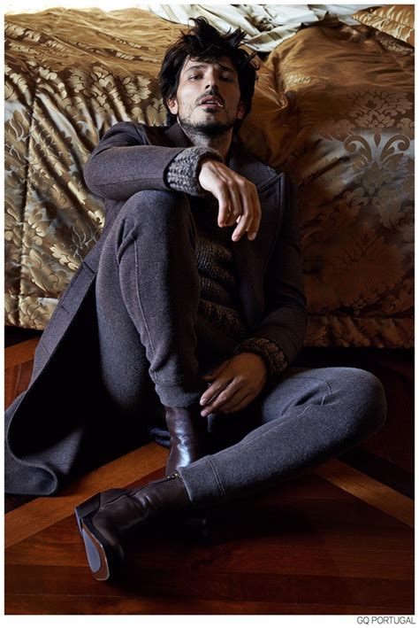 Andres Velencoso Segura Dons Fall Collections For GQ Portugal