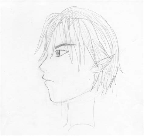 Anime Guy Side View By Silver2000280 On Deviantart