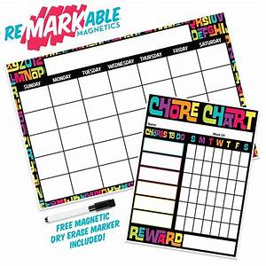 Alphabet Soup Chore Chart And Calendar Set Walmart Com Walmart Com