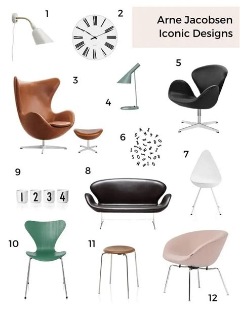 Why We Love Iconic Arne Jacobsens Furniture Designs