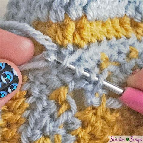 3 Ways To Weave In Ends In Crochet Stitches N Scraps