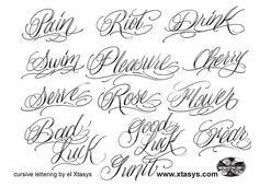 Every font is free to download! Tattoo%20Cursive%20Fonts 07 Tattoo Cursive Fonts 07 ...