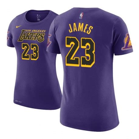 Der anfang des jahres zusammen mit seiner tochter. Frauen LeBron James Los Angeles Lakers und 23 Ort Ausgabe ...