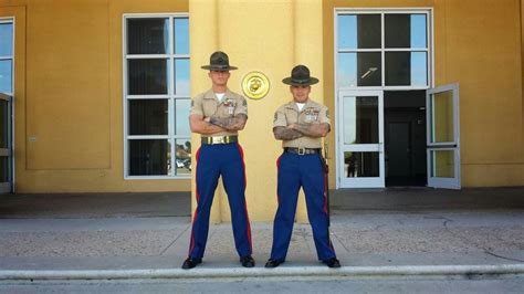 Drill Instructors Drill Instructor Sgt Espericueta Senior Drill