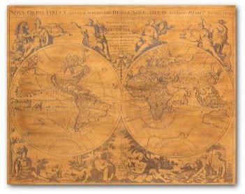 Os mapas do mundo mais comuns são os chamados mapas políticos, que representam as principais cidades. Placa Em Madeira Quadro Mapa Antigo Mapa Mundi 1,78 X 1,42 ...