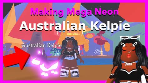 I Made A Mega Neon Kelpie In Adopt Me Youtube