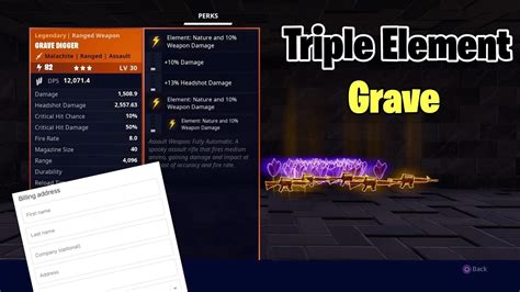 I Bought A Triple Element Grave From A Fortnite Item Website In