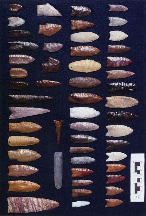 Plains Paleo Evidence Arrowheads Artifacts Native American Tools