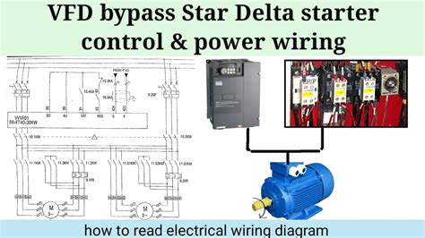 Vfd Bypass Star Delta Starter Control Power Wiring How To Read