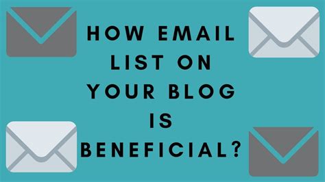 Qué es una lista de correo electrónico Beneficios de crear una lista de correo electrónico