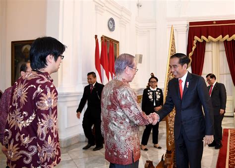 Foto Presiden Menerima Delegasi Japan Indonesia Japinda