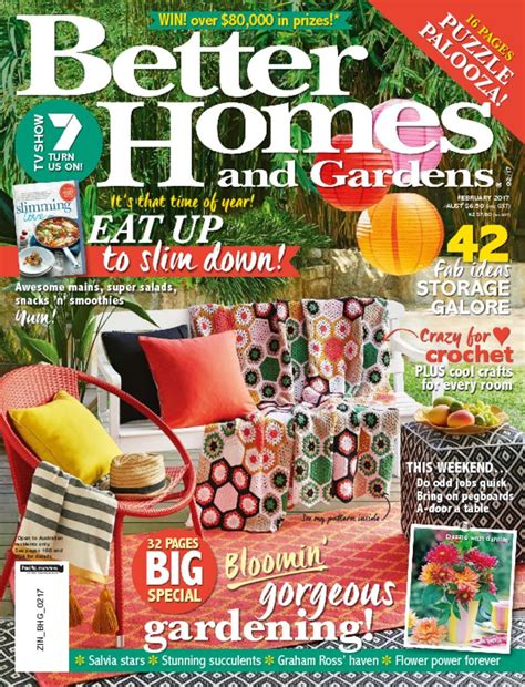 Plus you'll always have a complete reference guide to the tv show. Better Homes and Gardens Australia (Digital) Magazine ...