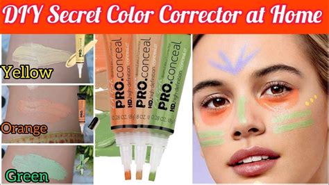 Diy Color Corrector At Home Home Made Color Corrector Live Demo 🤫😉 Youtube