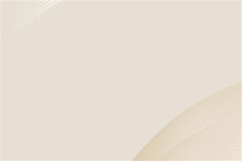 Free Vector Beige Curve Abstract Vector Background