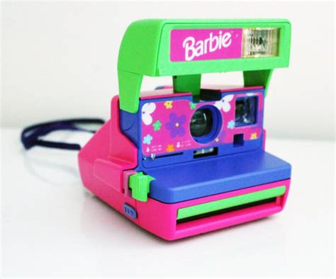 Rare Vintage Barbie Polaroid 600 Instant Camera Tested And Etsy