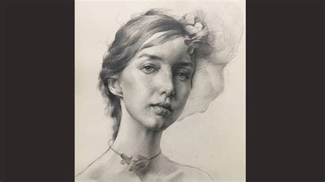 Techniques Using Graphite Pencils To Draw Beautiful Portraits Youtube