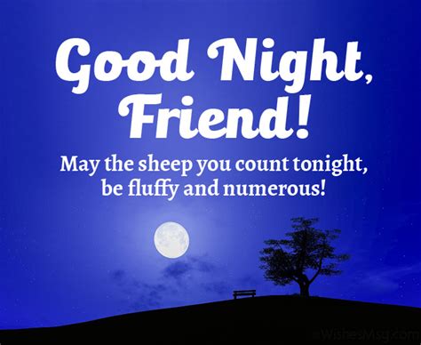 125 Good Night Messages For Friends Wishes And Quotes