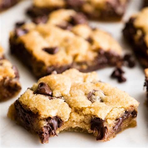 Chocolate Chip Cookie Bars Joyfoodsunshine