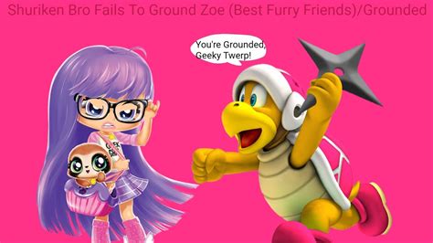 Shuriken Bro Fails To Ground Zoe Best Furry Friendsgrounded Youtube