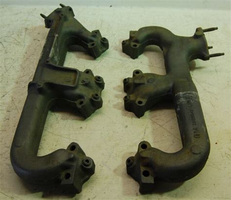 1971 1974 Chevy 350 Exhaust Manifolds Gm 3989041 And 3959562