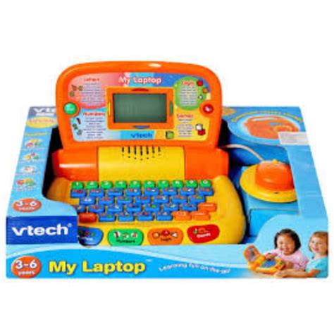 Vtech My Laptop Orange Babies And Kids Toys And Walkers On