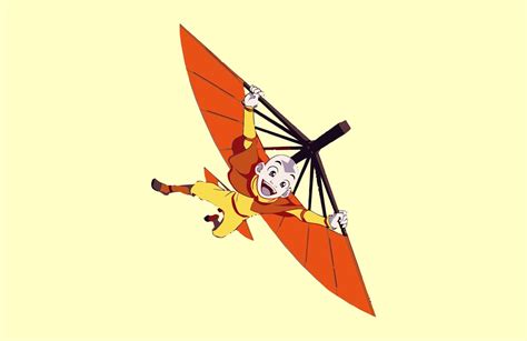 Avatar The Last Airbender Aang Flying Vector Game