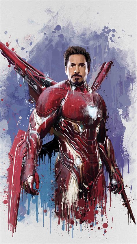 2160x3840 Iron Man New Suit For Avengers Infinity War Movie Sony Xperia