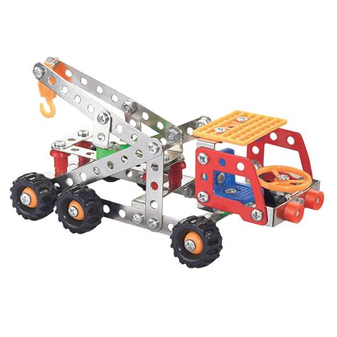 Metal Building Sets Erector Crane Play With Tools By Wuundentoy