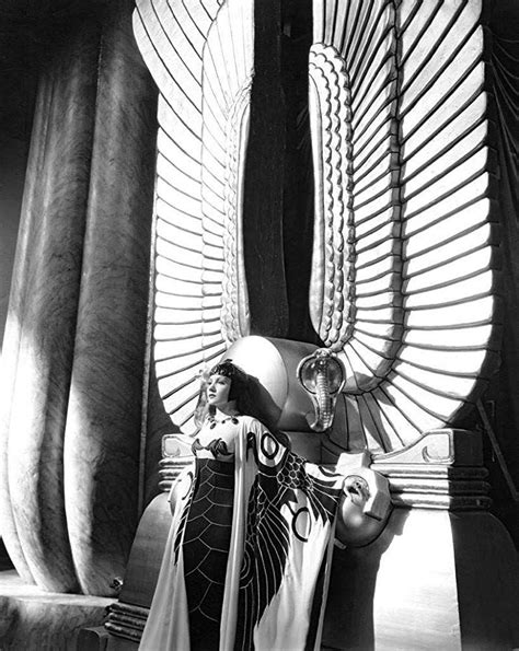 Claudette Colbert In Cleopatra 1934 With Images