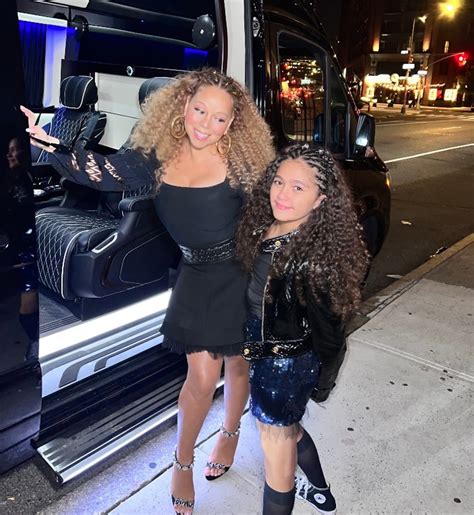 Mariah Carey 53 And Lookalike Daughter Monroe 11 Show Off Their