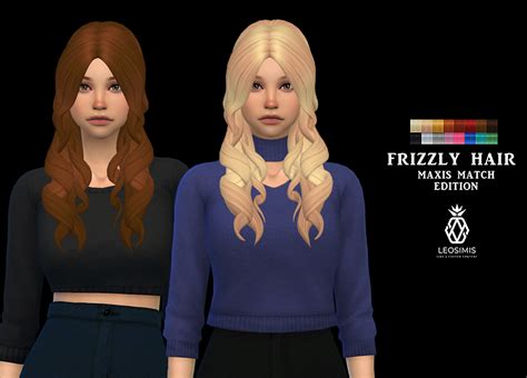 Frizzly Hair Mm Leosims Com New