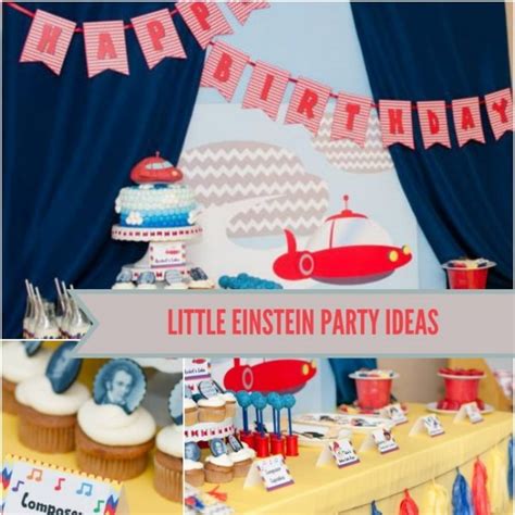 They can be used in several different ways: A Little Einstein Boy Birthday Party | Spaceships and ...