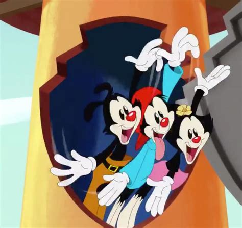 yakko wakko and dot catch up on the 21st century in new trailer for the animaniacs reboot