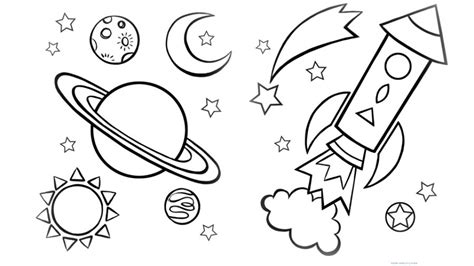 Get This Printable Space Coloring Pages Online vu6h21