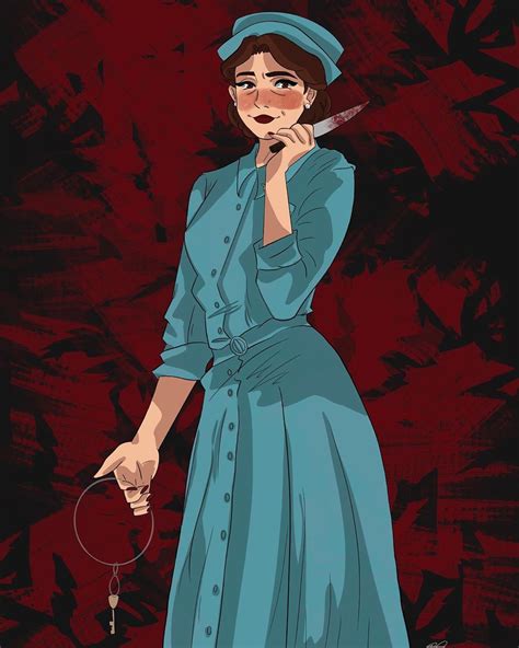 Ratched Fan Art American Horror Story Asylum Victorian Dress Fan Art