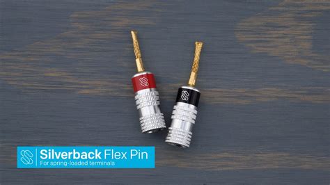 how to terminate speaker wire with silverback flex pin connectors youtube