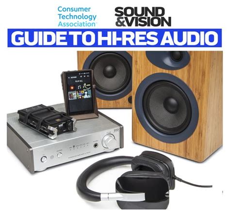 Guide To Hi Res Audio — Sound And Vision Audio Sound Audio Sound And Vision