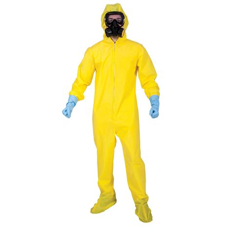 $7 for a damn hazard suit and it had a hole in it. Adults Bio Hazard Hazmat Suit With Mask & Gloves Fancy ...