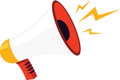 Megaphone Transparent Isolated Images Png Png Mart