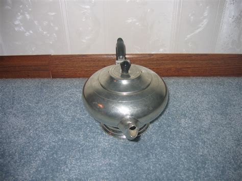 Vintage Sheffield Pewter Teapot Made In England Item 728 For Sale