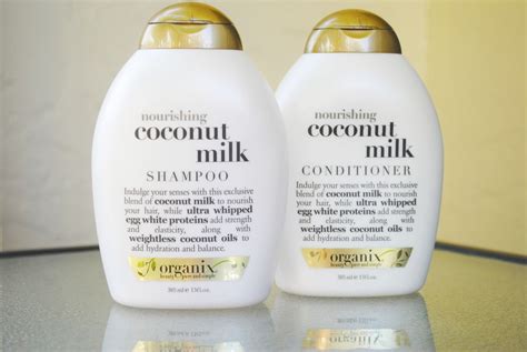 Organix Nourishing Coconut Milk Shampoo And Conditioner Review The Belle Diaries