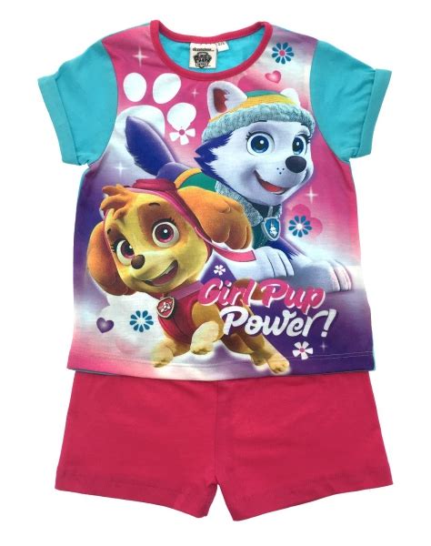 Paw Patrol Girl Pup Power Short 3 4 Years Pyjama Set 1000000082449